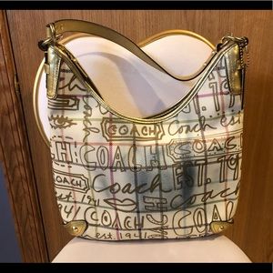 Graffiti Coach Purse